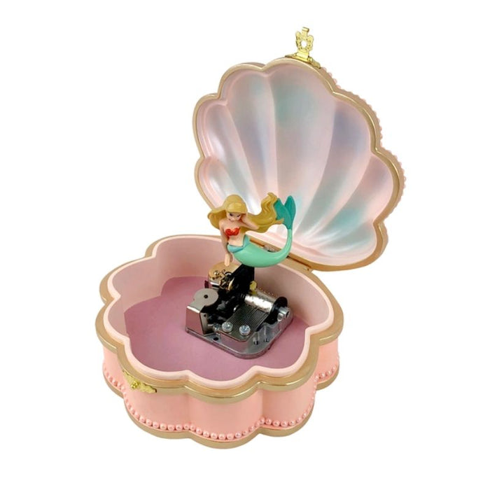 Trousselier Mermaid in a Seashell Musical Jewellery Box