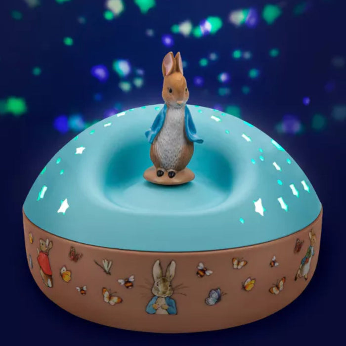 Trousselier Musical Star Projector Peter Rabbit Nightlight