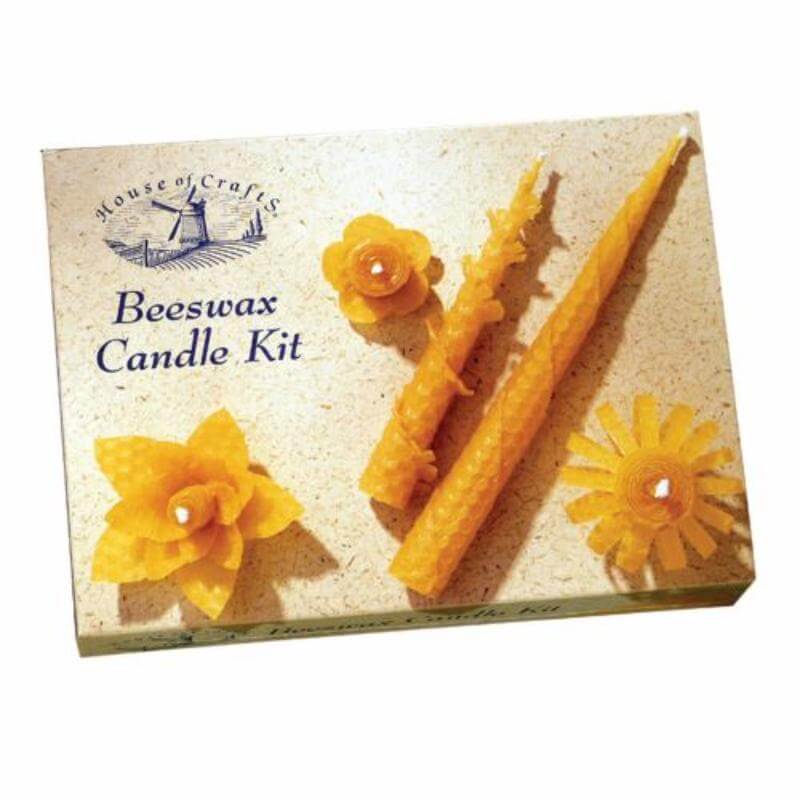 Natural Beeswax Candle Kit