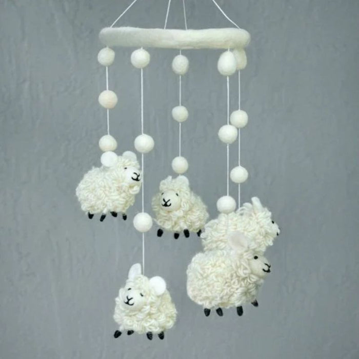 Sheep hot sale cot mobile