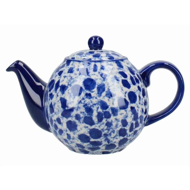 London Pottery Splash® 4 Cup Teapot Blue —